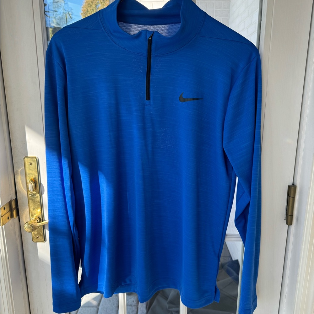 NEW- Men’s Nike Dry Fit BLUE Sz XL long sleeve